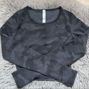 Lululemon Wunder Train Cropped Top